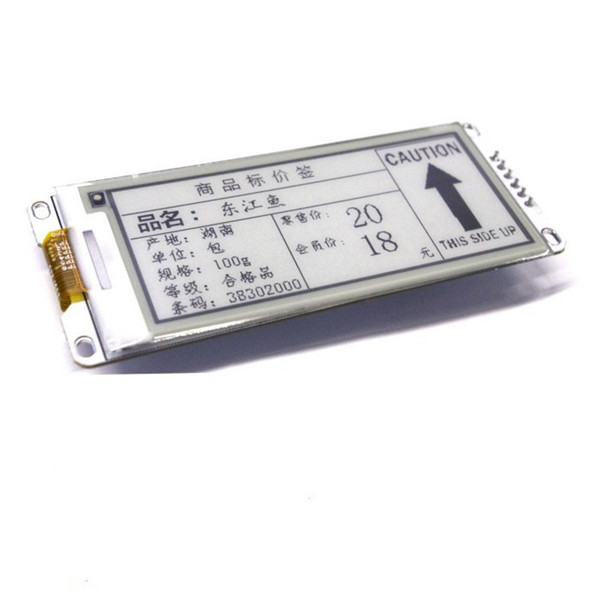 2.90 -inch black and white electronic ink screen SPI shelf label EPAPER electronic paper screen module
