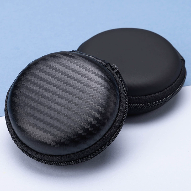 Взрывная сумка eva круглая сумка-молния для наушников-сумка для хранения данных кабель Bluetooth-гарнитура для хранения