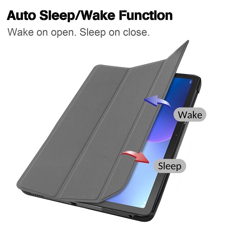 Adecuado para Lenovo Tab M10 5G 10.61-pulgadas 2023 caja de cuero de la tableta con el sueño