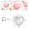 Diamond silicone mold heart shaped, mousse, hammer, acrylic tools set