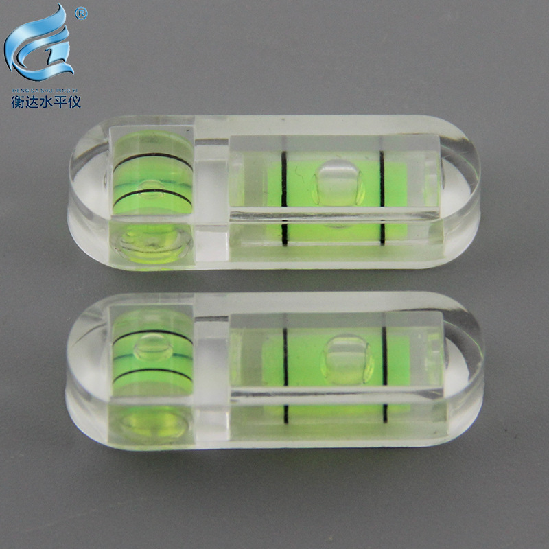 塑料T型水平气泡迷你小型水平仪便携方形水准仪高精度气泡水平仪