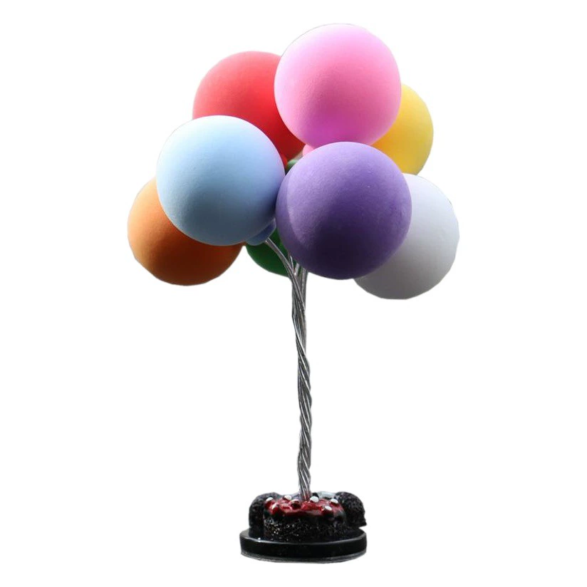 Креативные украшения для автомобилей в виде воздушных шаров в виде конфетных шаров, милые миниатюрные разноцветные воздушные шары, декоративные элементы для авто.