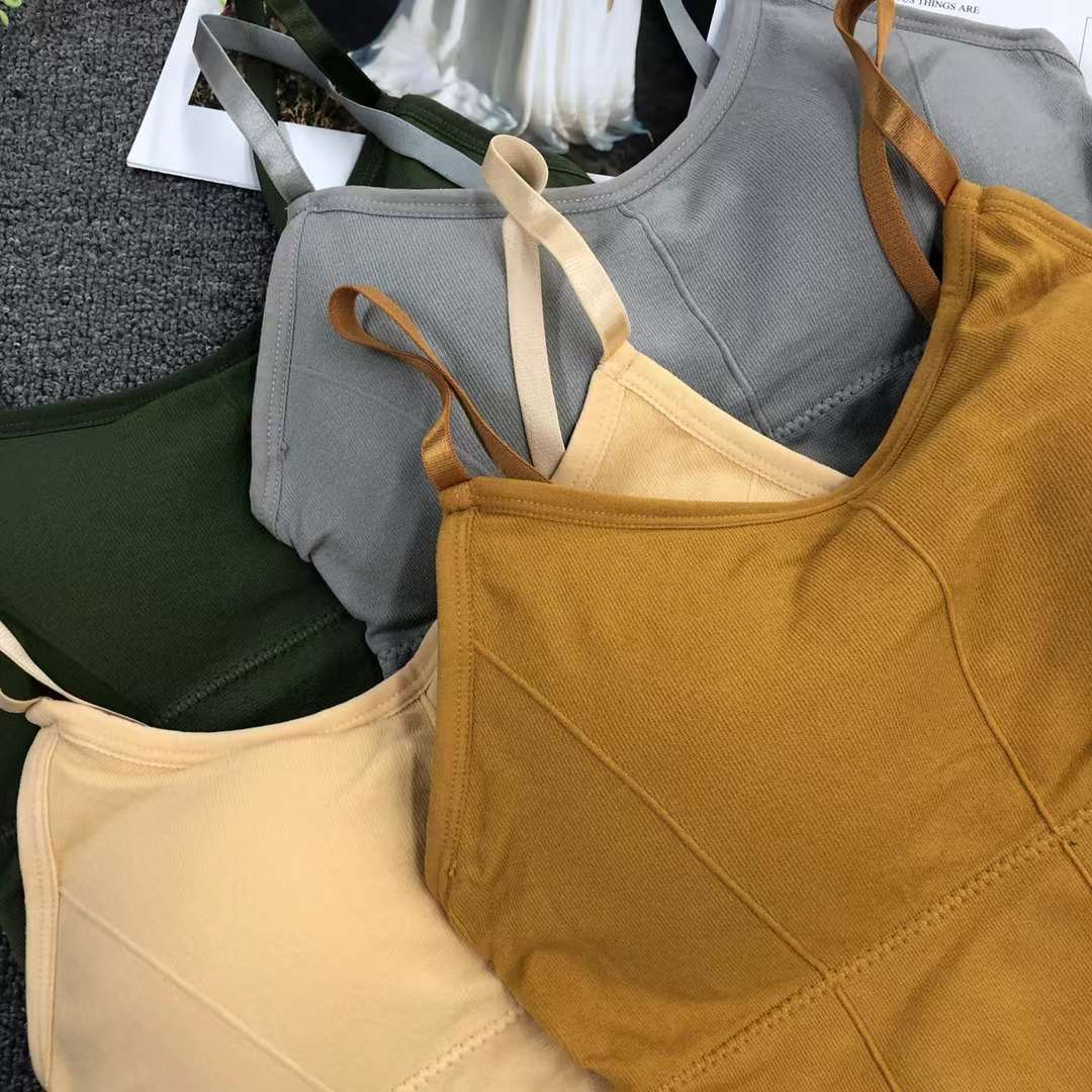 Nueva inconsútil alto elástico belleza de alta calidad las mujeres chaleco inalámbrico yoga sujetador ropa interior deportiva al por mayor