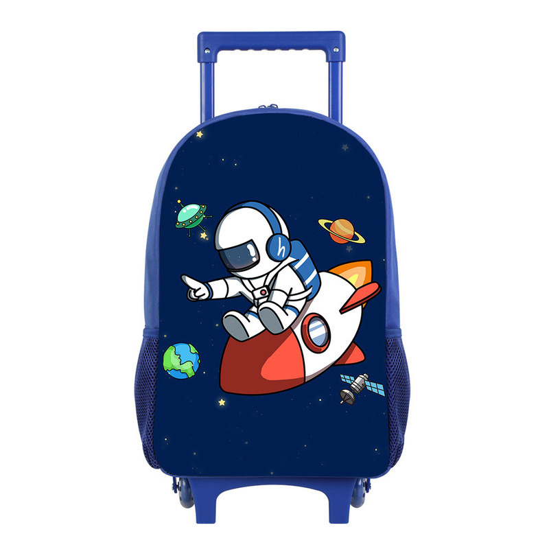 Creative Personality Pilot Printed Large Capacity Rod Backpack Printable LOGO Rod Travel Bag Cross-border