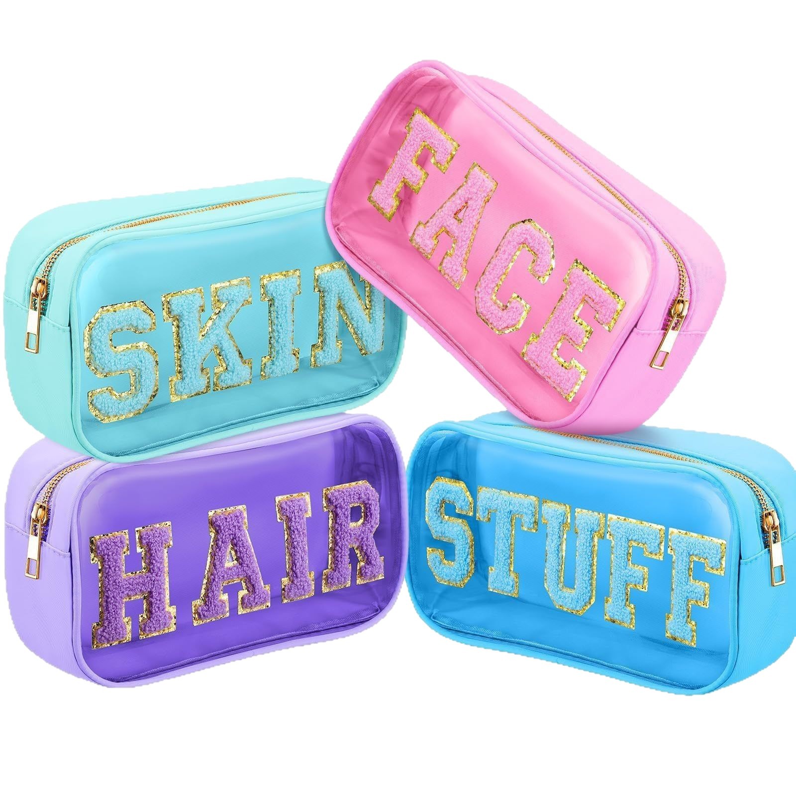 Bolsa de maquillaje impermeable de PVC transparente, producto nuevo para Amazon, bolsa de viaje multifuncional y portátil, para comercio transfronterizo.