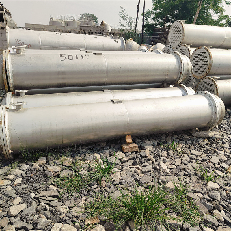 不锈钢冷凝器 二手列管换热器10-150平方 九成新