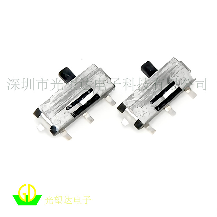 MK-12C04贴片拔动开关/推动开关/滑动开关