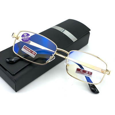 Fu Lao reading glasses reading glasses men's business reading glasses large frame reading glasses anti-blue light reading glasses wholesale