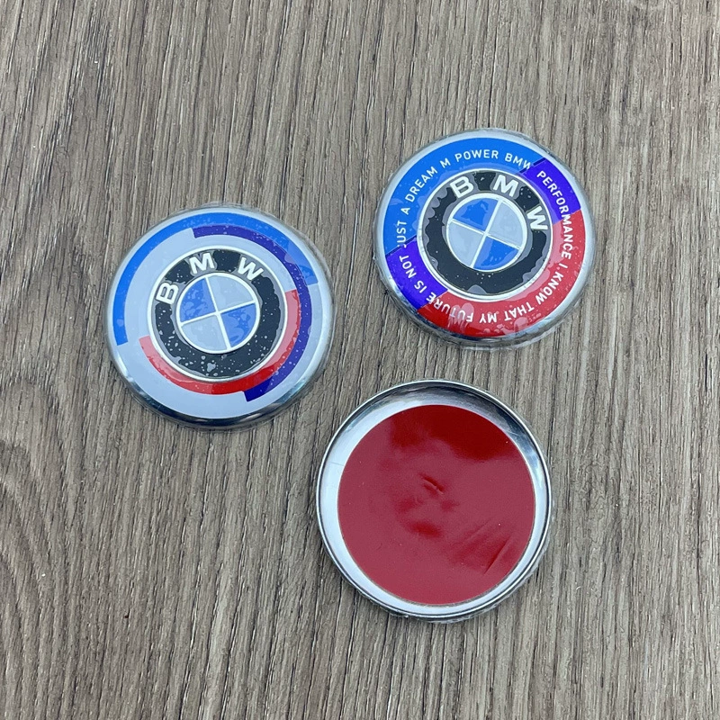 Подходит для BMW совместной версии 50th Anniversary Limited Edition 3 Series 5 серии переднее и заднее стандартное рулевое колесо Стандартная Крышка Ступицы стандартная