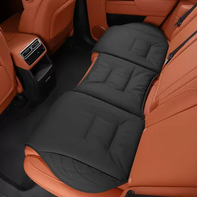 Suitable for Skoda Car, Seat cushion, seat cover - fully-enclosed-memory-foam-seat-cushion-noble-black-1-piece-in-the-back-row