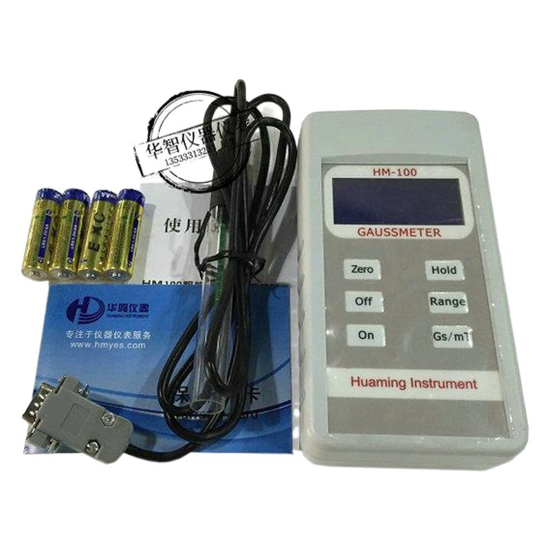 Магнитный гауссовый метр HM100, измеритель tesra, измеритель магнитного поля, тестер напряженности магнитного поля
