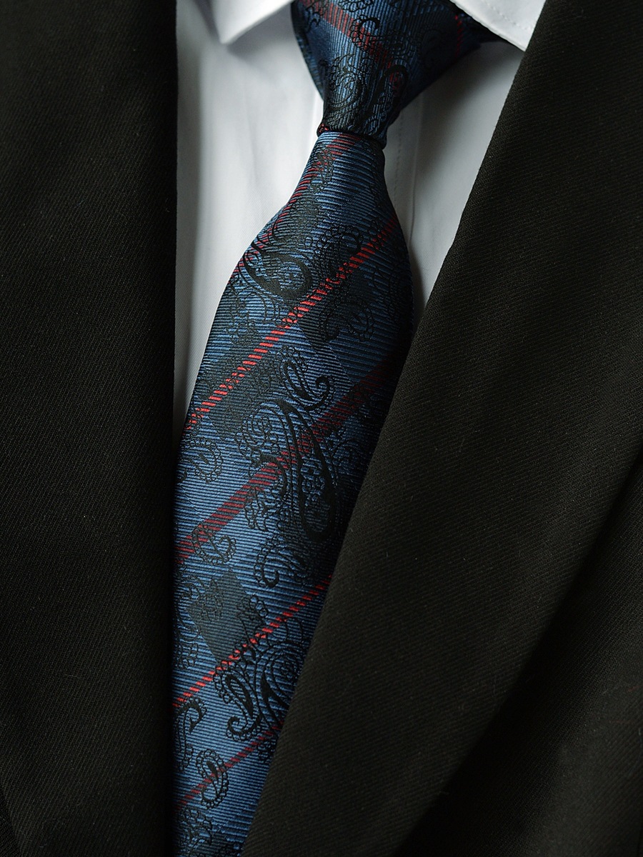 Corbata de seda de alta calidad, ropa formal de hombre, moda casual, estilo coreano, novio profesional, matrimonio, gris retro británico image 30