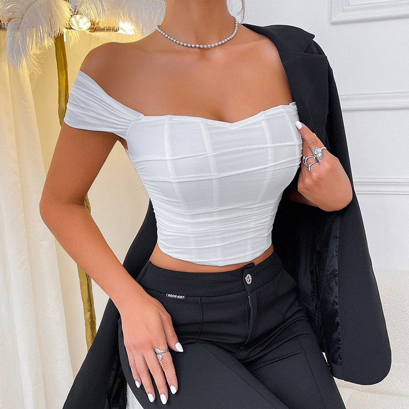 Canotta corsetto donna con stecche stile vacanza_voghion.com