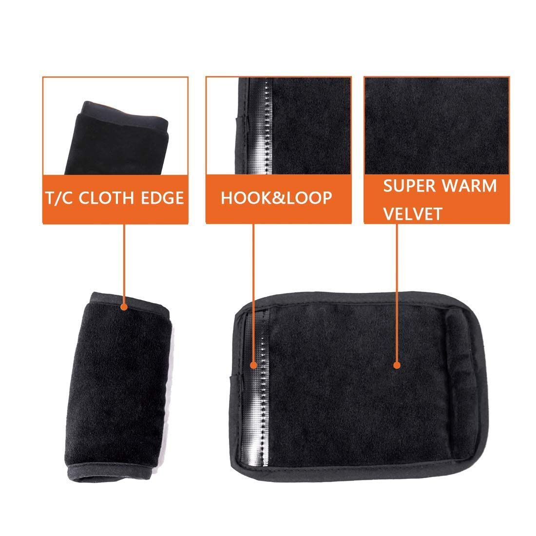 Cross-Border Baby Car Seat Shoulder Pads, Children's Soft and Comfortable Shoulder Straps, Safety Belt Shoulder Protectors, Baby Products Wholesale