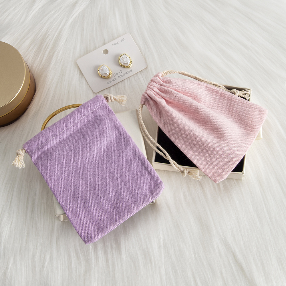 5g Weight Gift Wrapping Supplies Event & Party Supplies Jewelry Packaging Bags Classification 1 Piece Quantity Daily, Party Occasion Solid Color Pattern Simple Style Style 1 Piece Cloth Simple Style Daily Party Solid Color Jewelry Packaging Bags 14