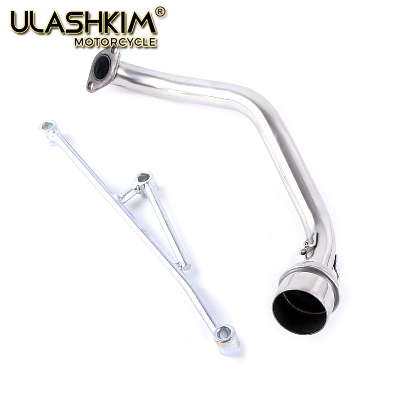 Gy6 125Cc 150Cc Motorcycle Modified Scooter Muffler Exhaust Accessories 157Qmj 152Qmi
