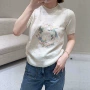 新款短袖气质圆领毛衣