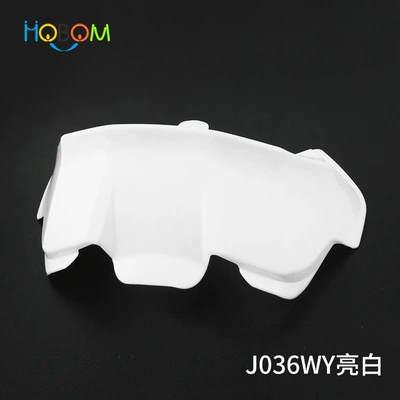 Arai Helmet Rx7X Tail Wing Dəbilqə (Kaska) aksesuarları - bright-white-with-3m-glue