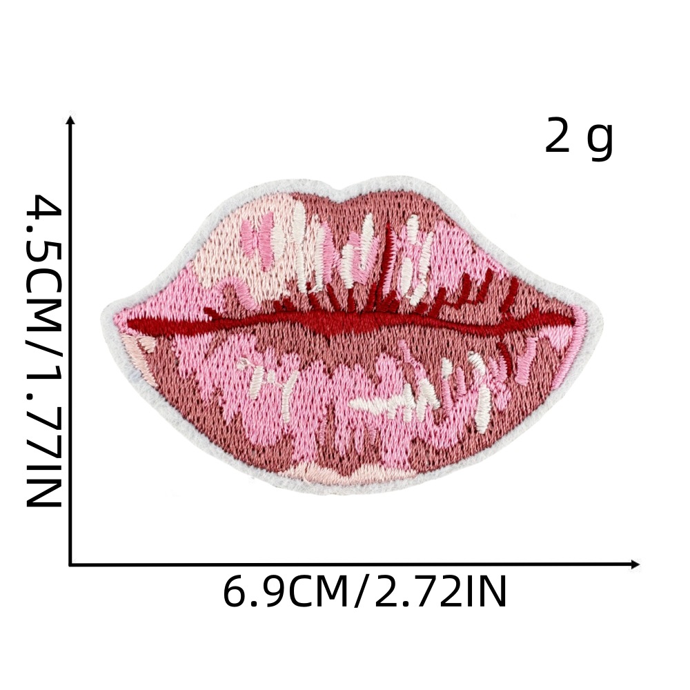 3g Weight Clothing Sticker Patches Classification 1 Piece, 1 Set Quantity Nonwoven, Polyester Material Cherry, Heart Shape, Butterfly Pattern Cute Style 1 Piece 1 Set Cute Cherry Heart Shape Butterfly Nonwoven Polyester Clothing Sticker Patches 10