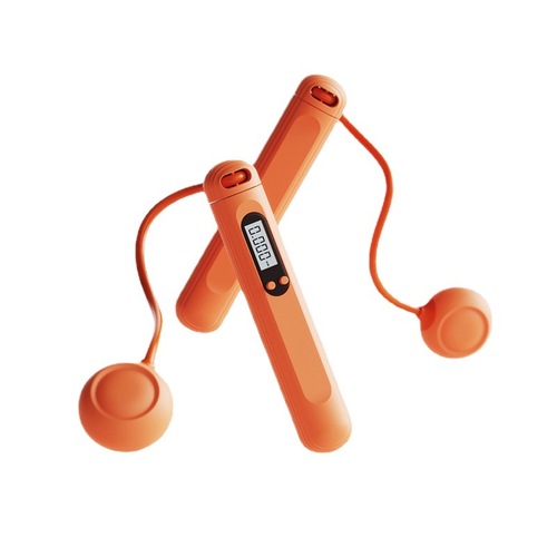 Wholesale adjustable jump rope for adults, smart counting sports equipment, weighted skipping rope without ropes