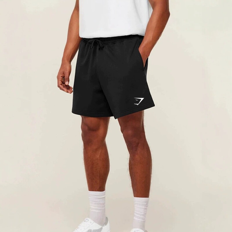 Gymshark American-Style Heavyweight Men's Loose-Fitting Versatile Stretch Sports Fitness Outdoor Running Shorts