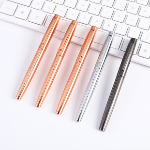 New carved electroplating pen pen water pen business office metal signature pen writing smooth carbon pen factory wholesale