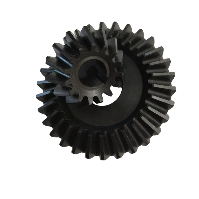 The manufacturer supplies non-standard spiral bevel gears, arc-shaped hard-tooth surface bevel gears, and equal-diameter bevel gears, and offers custom processing