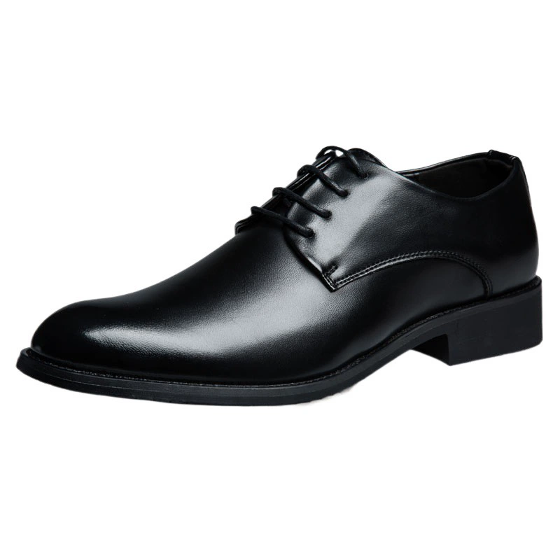 Summer universal classic suit jacket for leather shoes, wedding shoes English style for leisure pointy toe, high footwear, Korean style