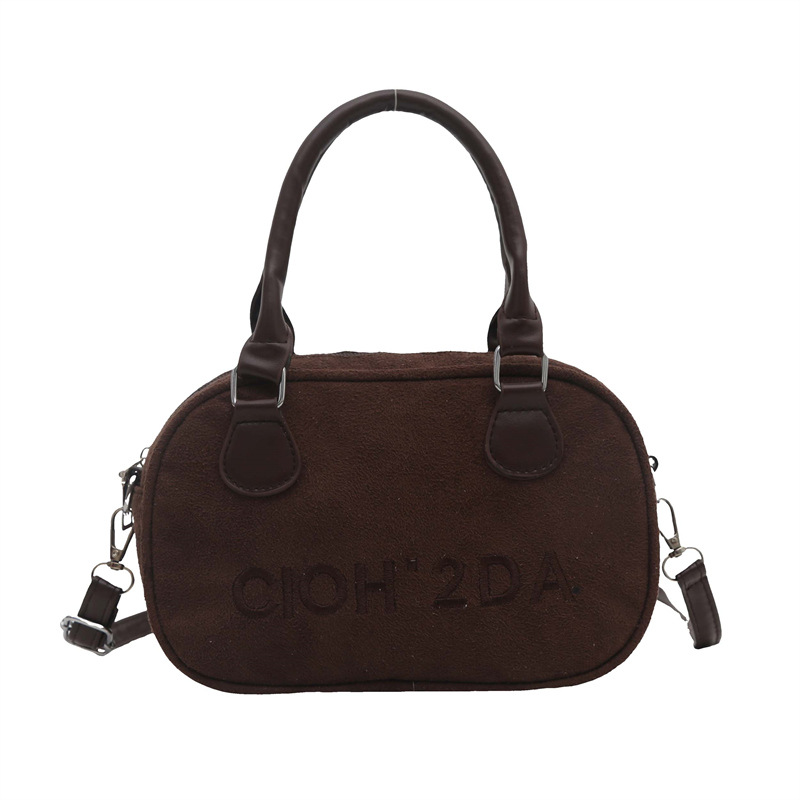 Bolso de mano mate para mujeres 2025, primavera nueva moda retro nicho bolso pequeño bolso cuadrado literatura y arte simple bolso de mochila