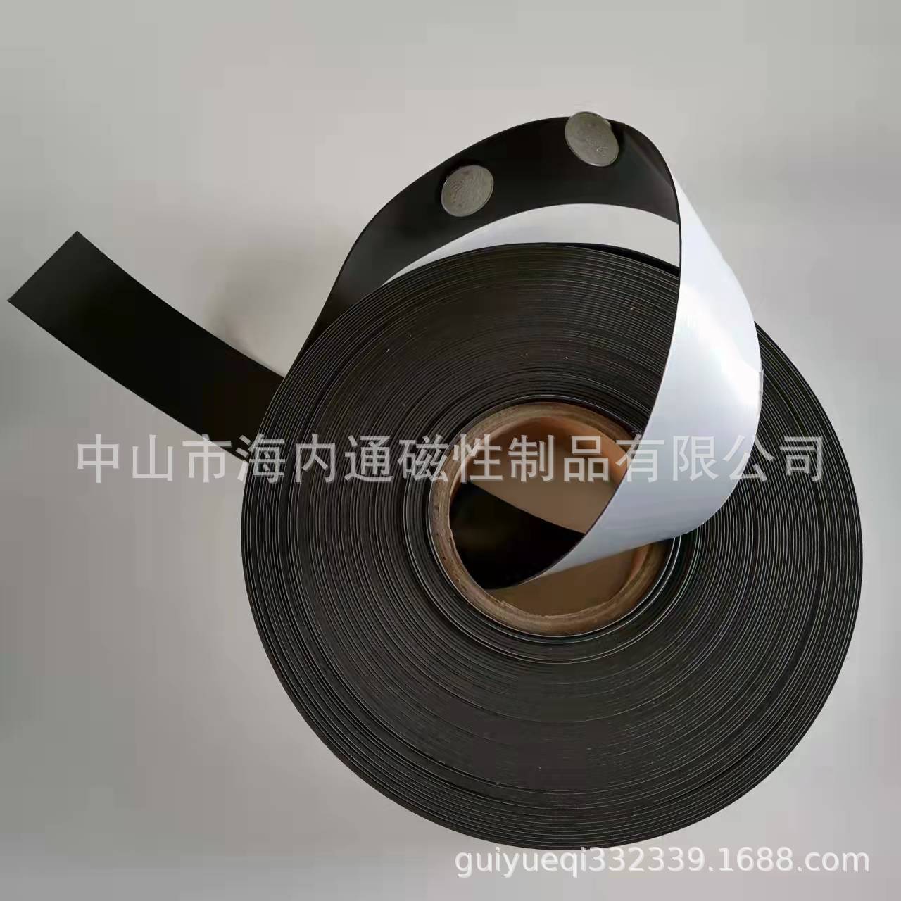 异性磁条工厂直供100米x10x2.0mm挤出橡胶磁条橡胶磁门封 可背胶