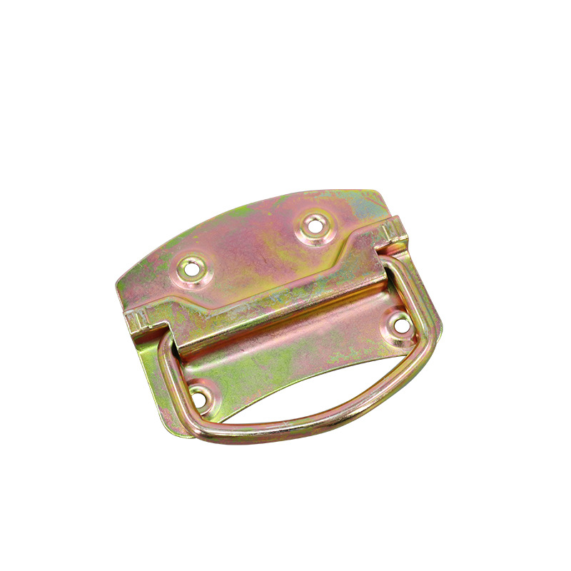 AW Anwang mango industrial pesado 201B - hierro chapado en color - anillo de mango de caja equipo de mango de caja de madera
