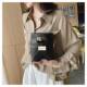 Internet Celebrity Popular Niche Retro Dupont Paper mini Mobile Phone Bag Single Shoulder Crossbody Bag Satchel Kraft Paper Bag Super Durable
