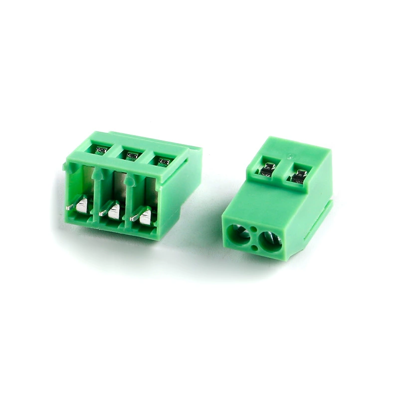 KF129-5.08-2p/3P Прямой ввод 300V/20A 5.08мм точка клемм PCB проводка