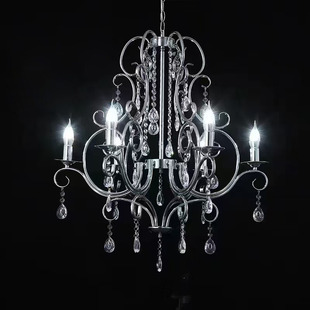 Diameter 0.6 meters high 0.77 meters silver wedding auditorium chandelier wedding chandelier wedding light