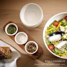 日式相思木托盘长方形托板寿司盘木质调味罐底托茶盘