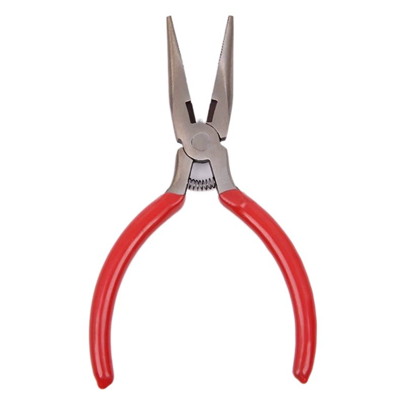 4.5inch 5inch Плоскогубцы с заостренными кончиками, ювелирные плоскогубцы ручной работы, имитация кузнечных плоскогубцев, инструменты для резки, изолированная проволока.
