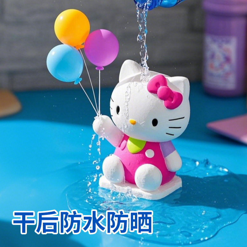 子供のアクリル絵の具を大量に供給しています。|undefined