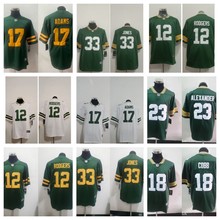 nfl球衣packers rodgers waton包装工批发橄榄球服刺绣 jones