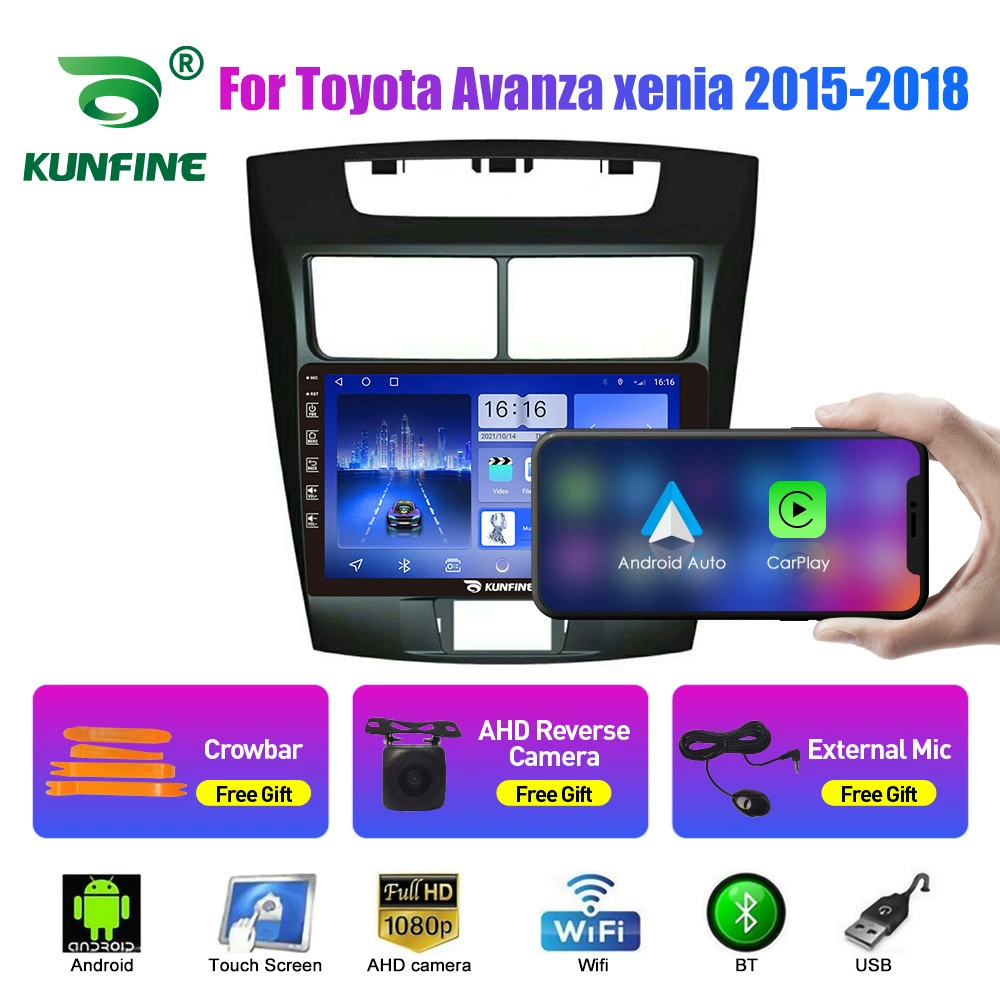 Подходит для тачки Toyota Avanza 2015-18 Android навигатор GPS с обратной съемкой все-в-одном