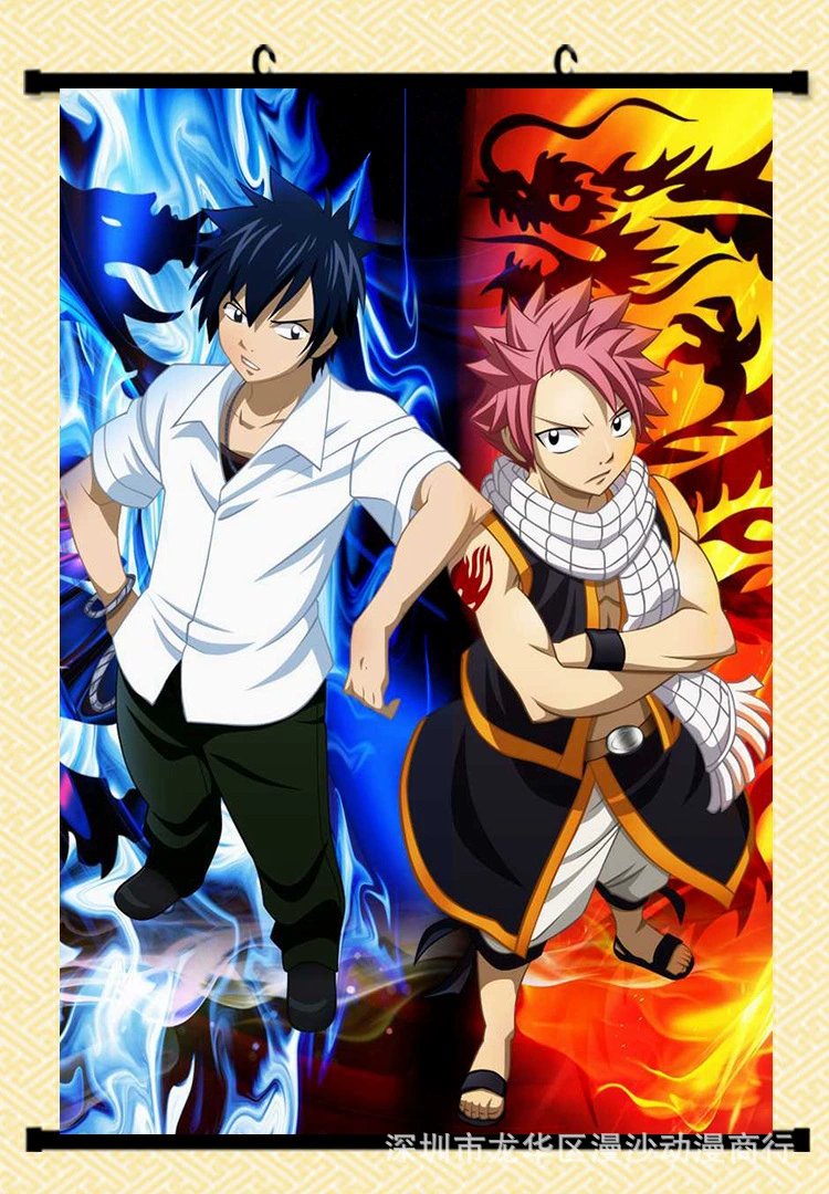 Плакат "Fairy Tail" магия тьмы, выставочный постер, зарубежная торговля