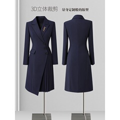 职业连衣裙春秋2025新款女装高级感工作服气质时尚正式场合西装裙