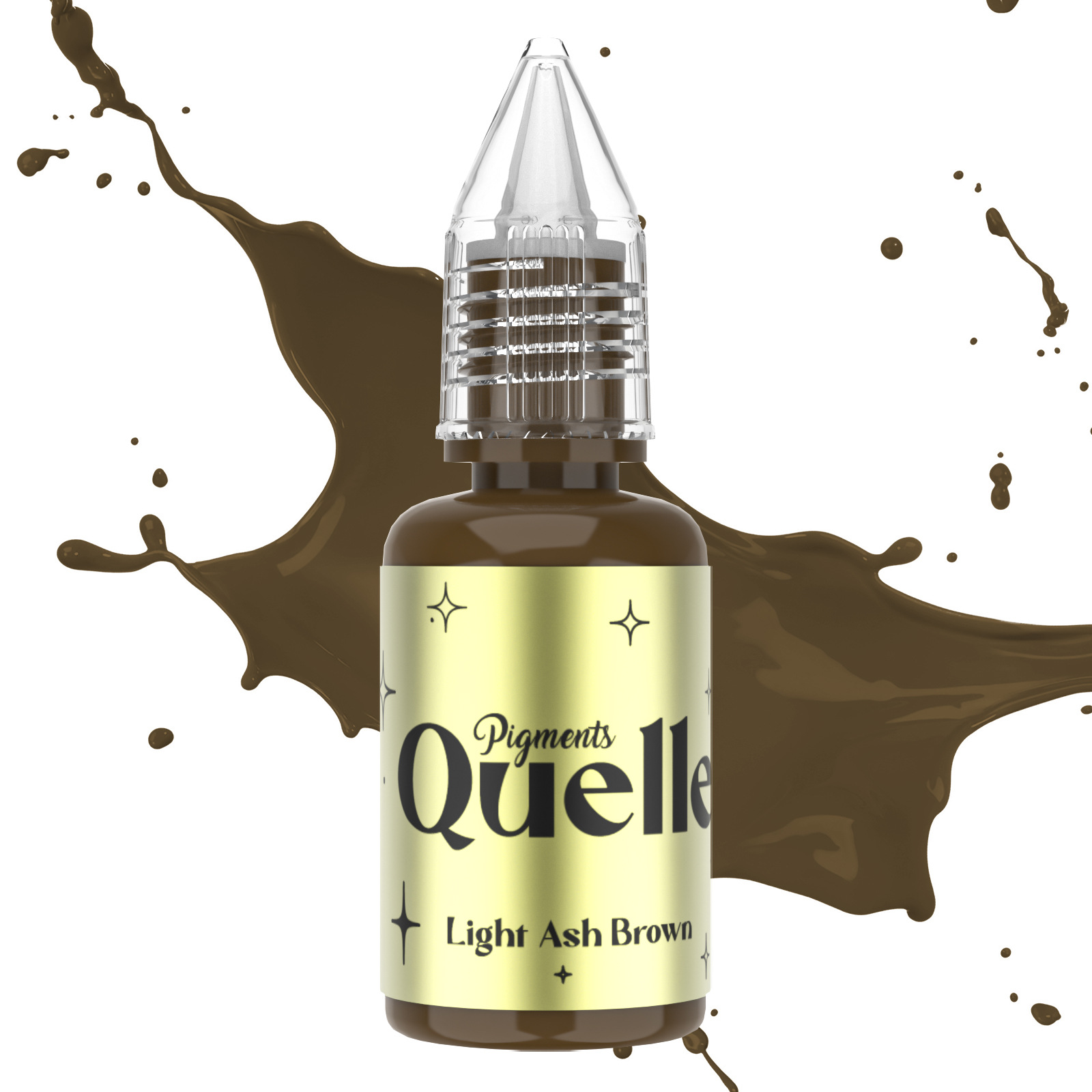 Quelle bordado 15ml bordado tinta de tinta de tinta nueva línea de ojos bordado labio ceja herramienta de bordado de tinta