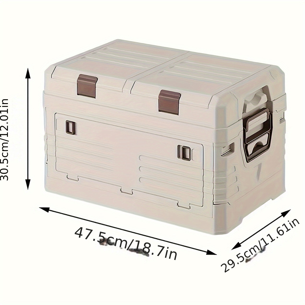 2025新款跨境代发可折叠收纳盒露营便携收纳盒跨境