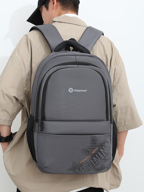 Bolsos de hombre de nueva moda Mochila de gran capacidad de tendencia Mochila escolar de hombre casual de negocios simple Bolsa de computadora de salida