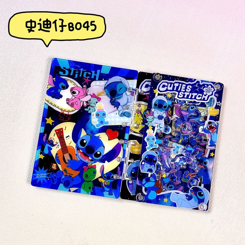 日本の漫画 A7 ルーズリーフノートブックかわいいガーリーハート高価値アニメ学生アクリル|undefined