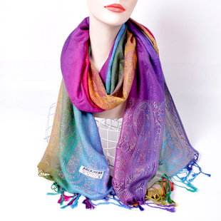 Этнический осенний шарф, накидка подходит для фотосессий, платок, этнический стиль