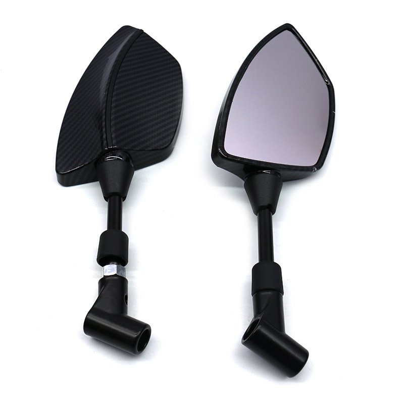 Motorcycle Modification Accessories Universal Tomahawk Style Rearview Mirror Small Knife Mt Electric Vehicle Rearview Mirror Reflector