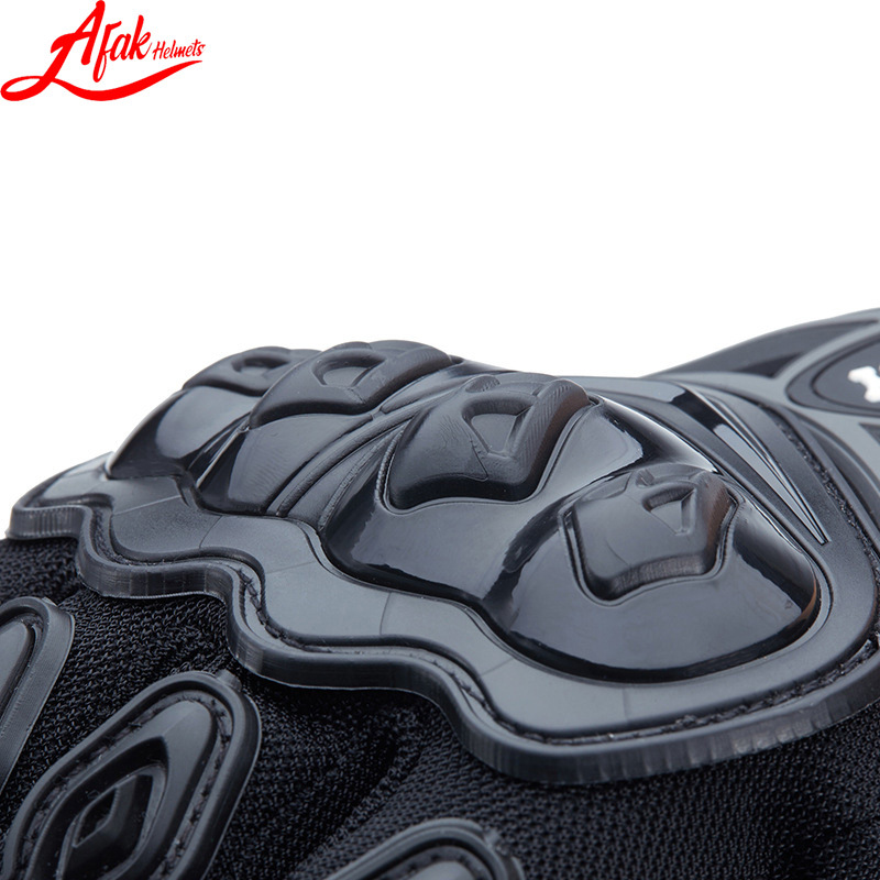 AFAK motocicleta dedo completo guantes de verano pantalla táctil cuatro estaciones montar motocicleta Knight guantes todoterreno resistentes a la caída hombres