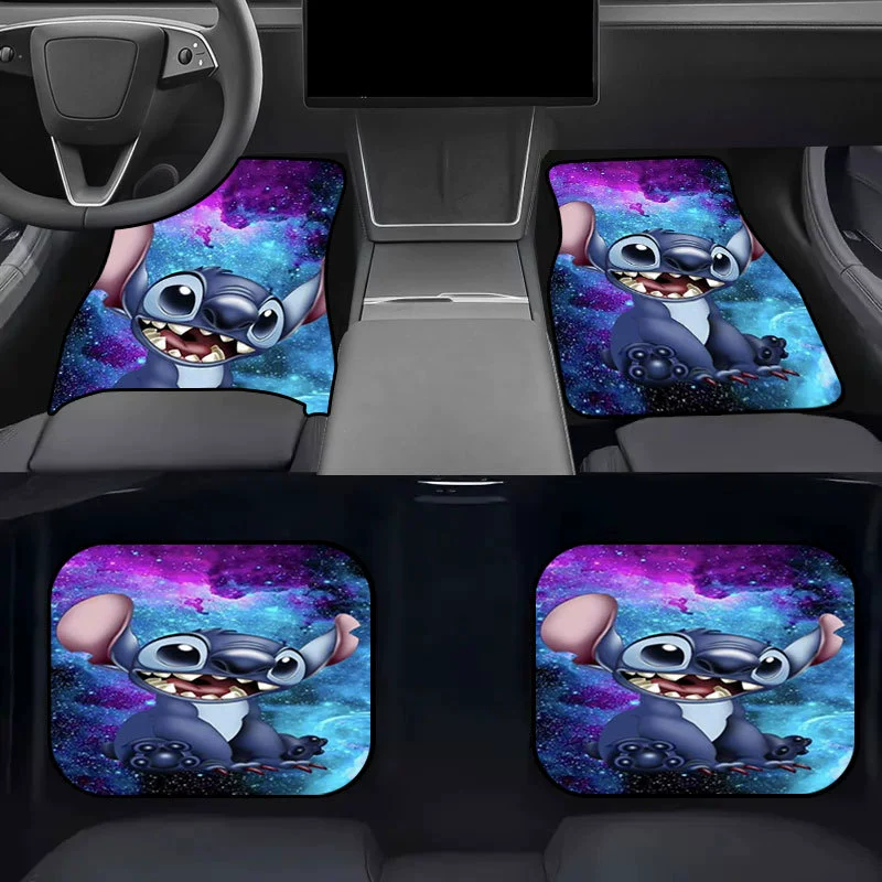 Трансграничные популярные автомобильные коврики с принтом, устойчивый к пятнам, водопоглощающий и нескользящий комплект из четырех предметов и т. д. можно отправку от имени других