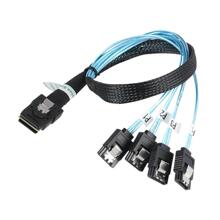 Mini SAS 36P SFF-8087  TO 4*7P SATA������������ݔ��һ���ľ�